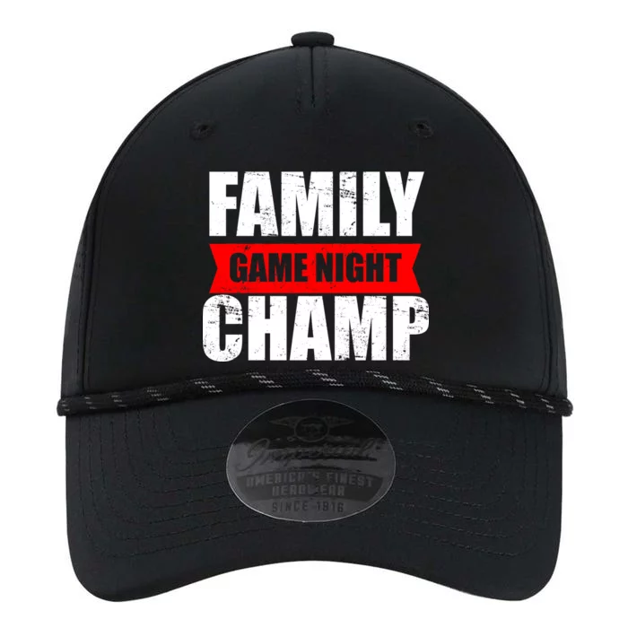 Family Game Night Champ Performance The Dyno Cap