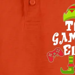 Family Matching Christmas The Gamer Elf Dry Zone Grid Performance Polo