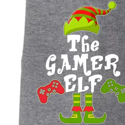 Family Matching Christmas The Gamer Elf Doggie 3-End Fleece Hoodie