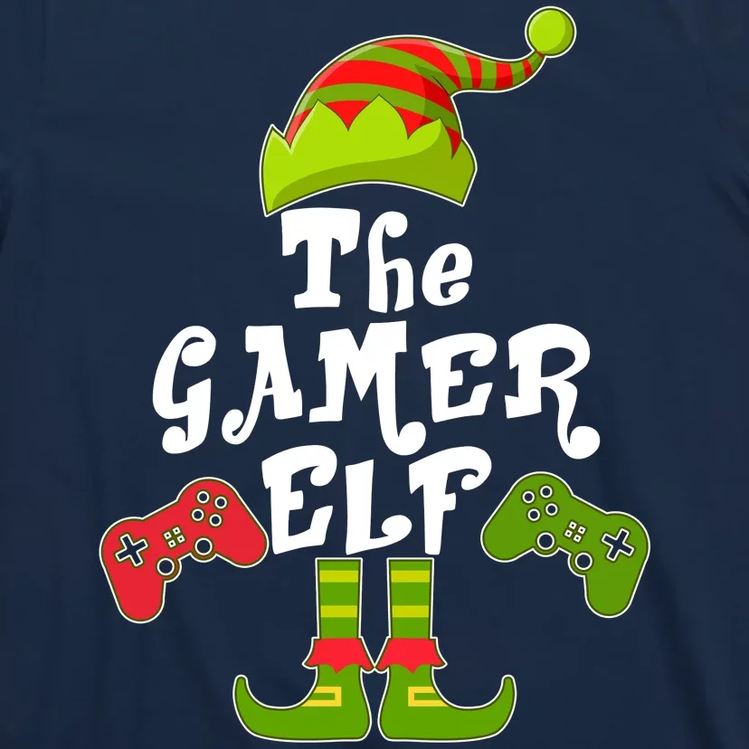 Family Matching Christmas The Gamer Elf T-Shirt