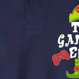 Family Matching Christmas The Gamer Elf Softstyle Adult Sport Polo