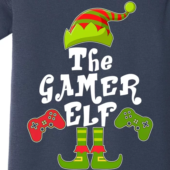 Family Matching Christmas The Gamer Elf Baby Bodysuit