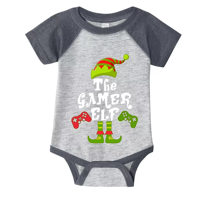 Family Matching Christmas The Gamer Elf Infant Baby Jersey Bodysuit