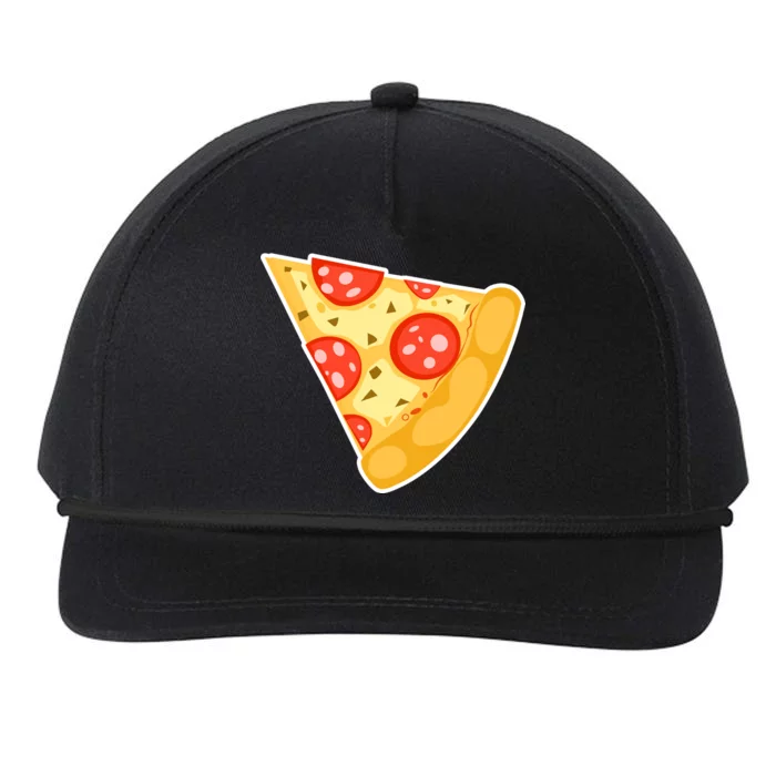 Family Matching Missing Pizza Slice Child Baby Snapback Five-Panel Rope Hat