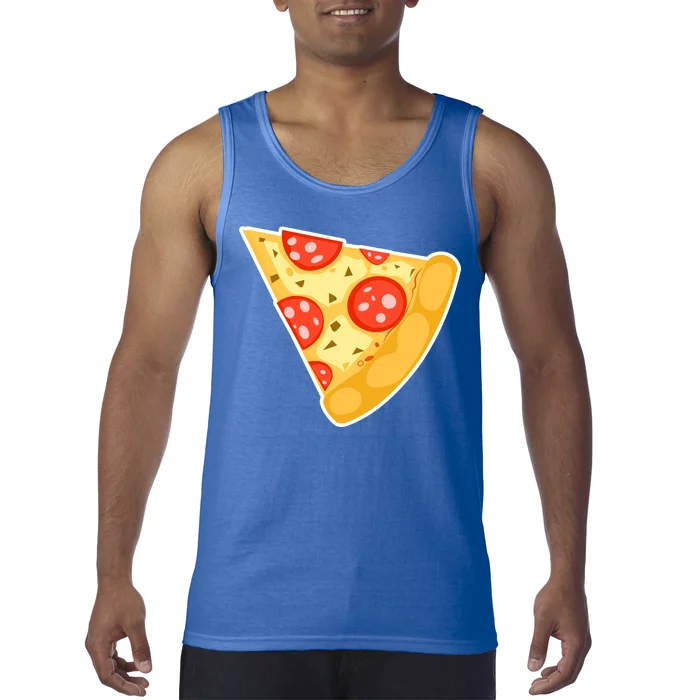 Family Matching Missing Pizza Slice Child Baby Tank Top