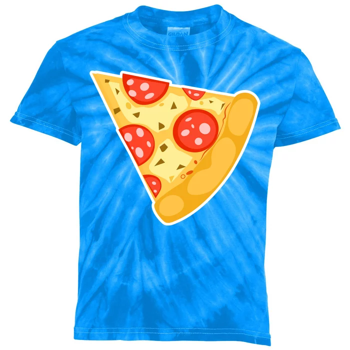 Family Matching Missing Pizza Slice Child Baby Kids Tie-Dye T-Shirt