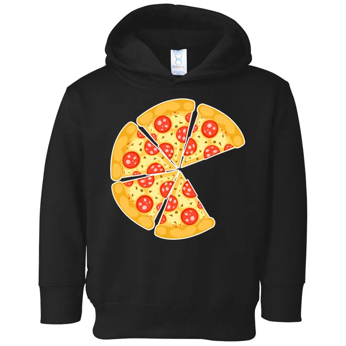 Family Matching Pizza With Missing Slice Parents Toddler Hoodie