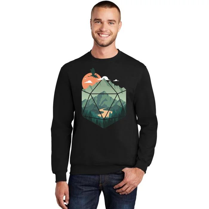 Fantasy Art Nerdy Gaming Geeky Gamer Tall Sweatshirt