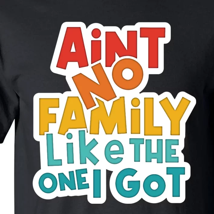 Funny Aint No Family Like The One I Got Tall T-Shirt