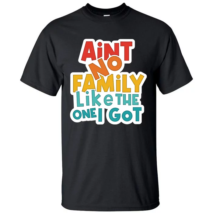 Funny Aint No Family Like The One I Got Tall T-Shirt