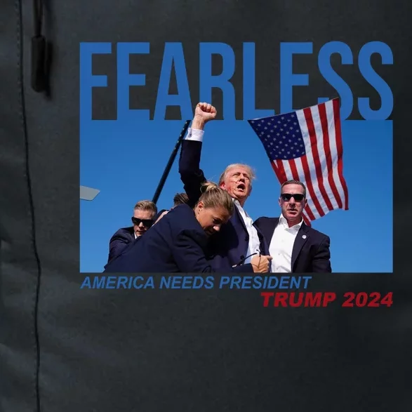 Fearless America Needs President Trump 2024 Daily Commute Backpack