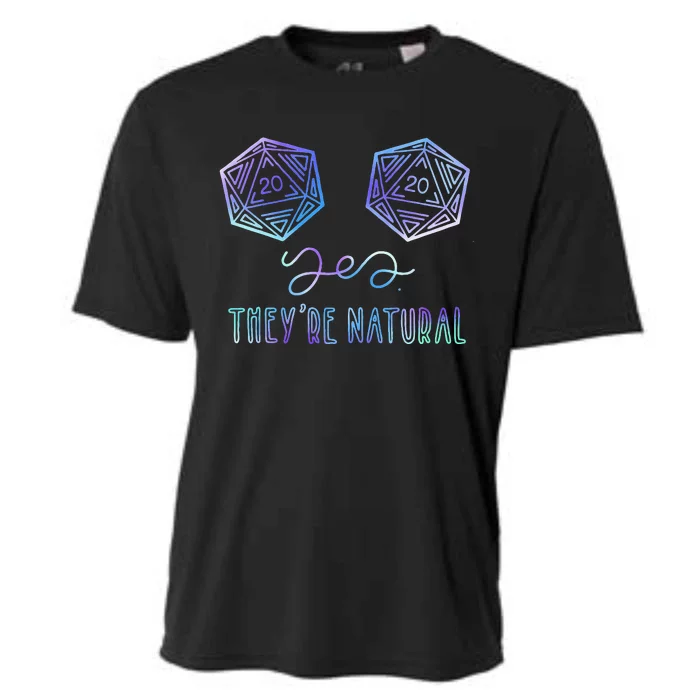 Fantasy Art Nerdy Gaming Yes Theyre Natural Cooling Performance Crew T-Shirt