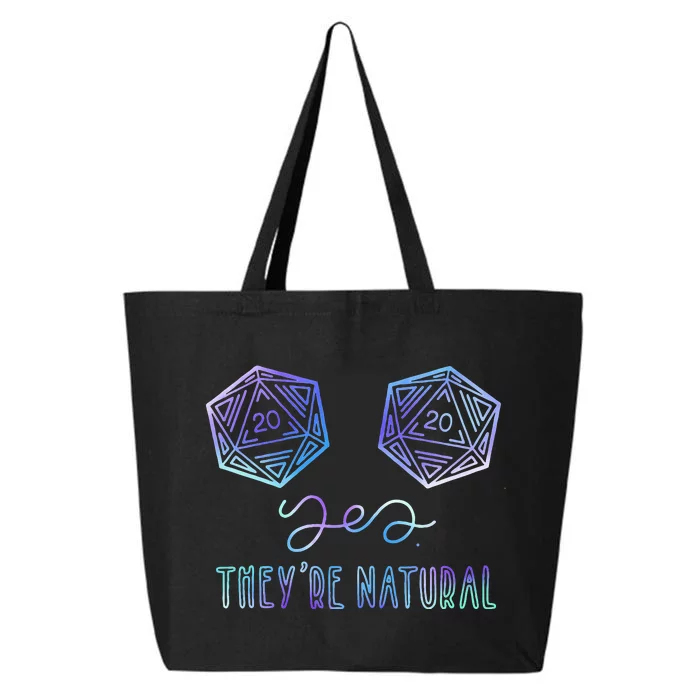 Fantasy Art Nerdy Gaming Yes Theyre Natural 25L Jumbo Tote