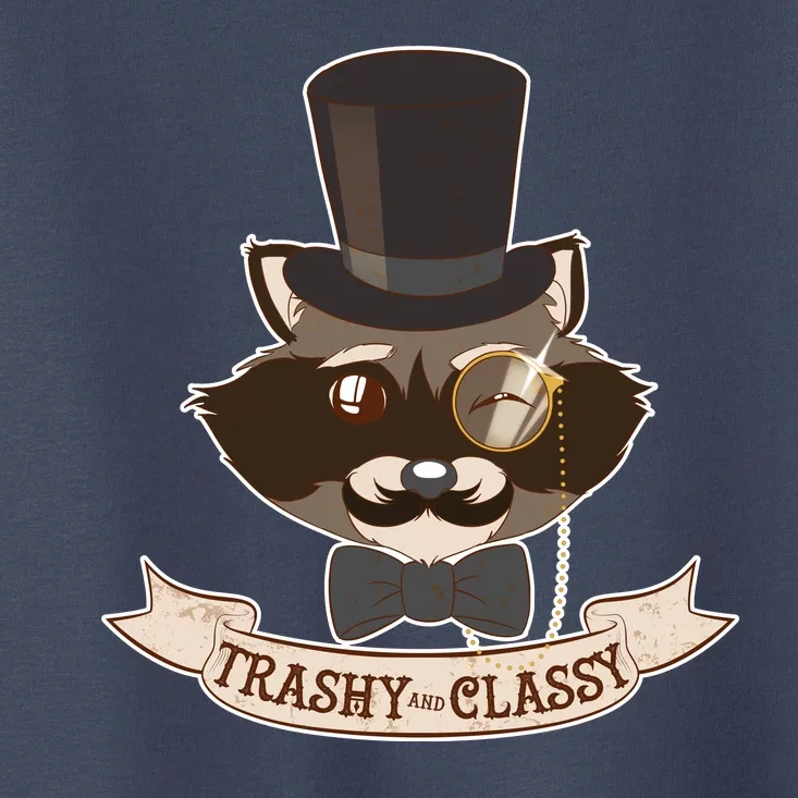 Fancy Trashy Classy Raccoon Toddler T-Shirt