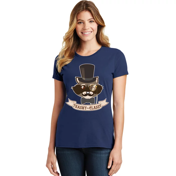 Fancy Trashy Classy Raccoon Women's T-Shirt