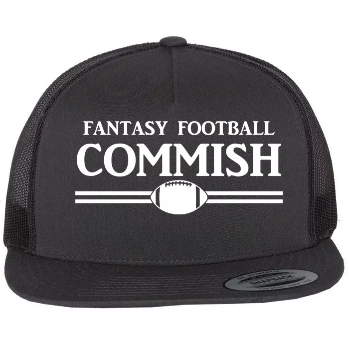 Fantasy Football Commish Flat Bill Trucker Hat