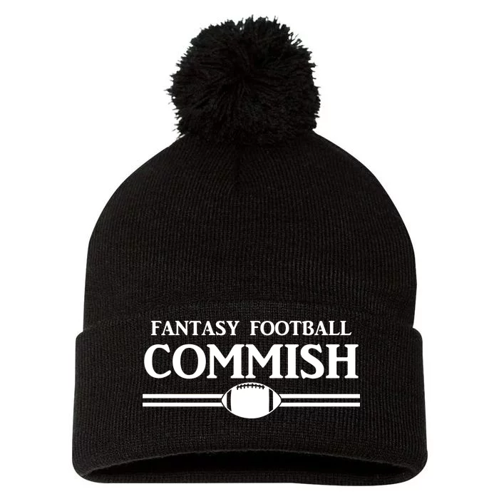 Fantasy Football Commish Pom Pom 12in Knit Beanie