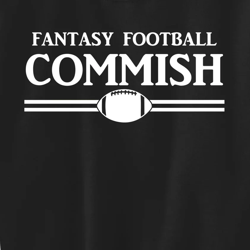 Fantasy Football Commish Kids Sweatshirt