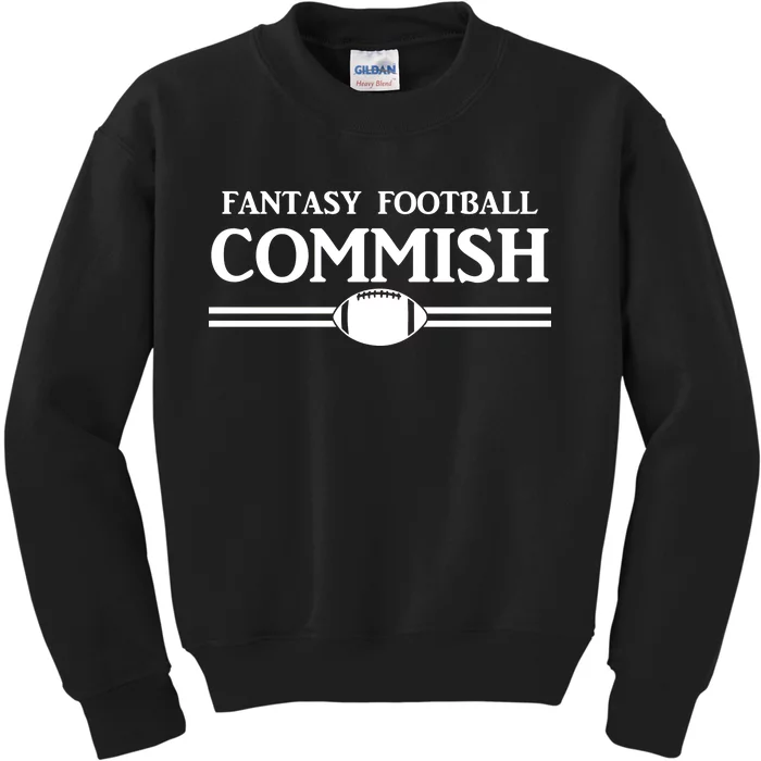 Fantasy Football Commish Kids Sweatshirt