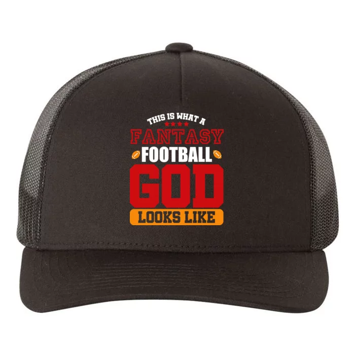 Fantasy Football God Yupoong Adult 5-Panel Trucker Hat