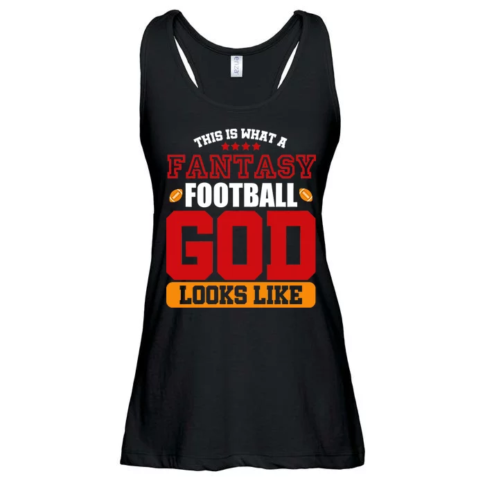 Fantasy Football God Ladies Essential Flowy Tank