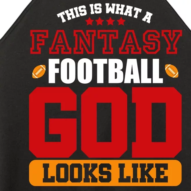 Fantasy Football God Women’s Perfect Tri Rocker Tank