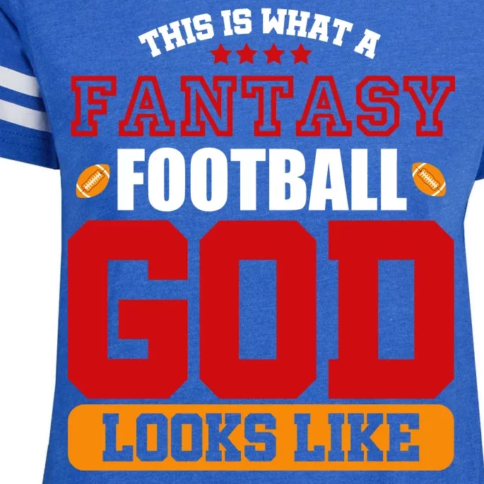 Fantasy Football God Enza Ladies Jersey Football T-Shirt