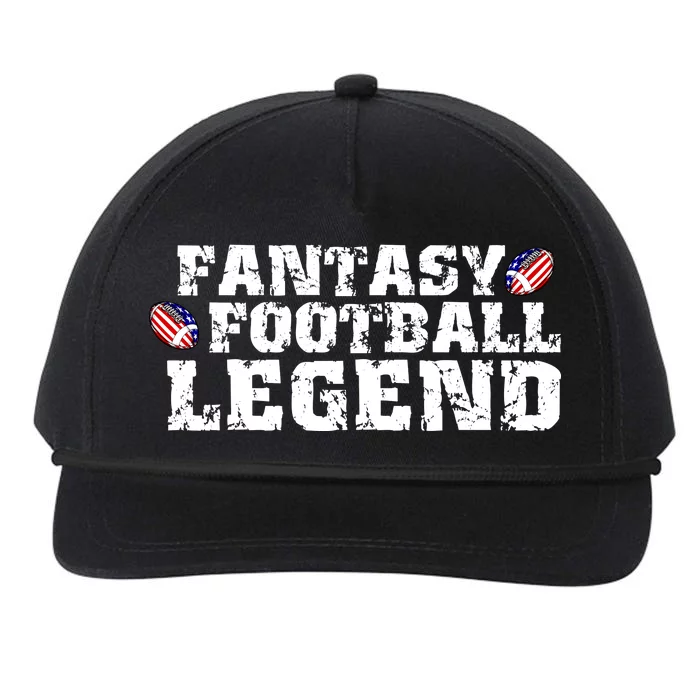 Fantasy Football Legend Snapback Five-Panel Rope Hat