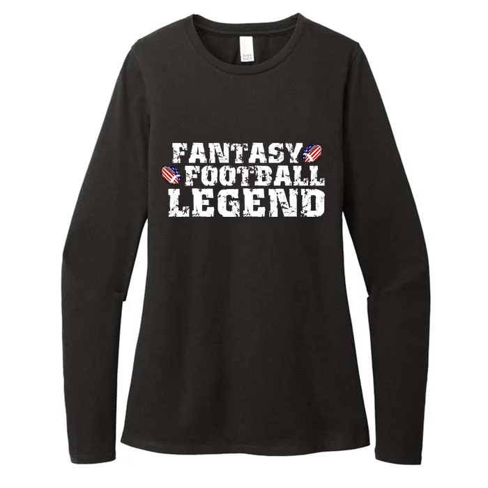 Fantasy Football Legend Womens CVC Long Sleeve Shirt