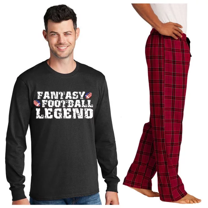 Fantasy Football Legend Long Sleeve Pajama Set