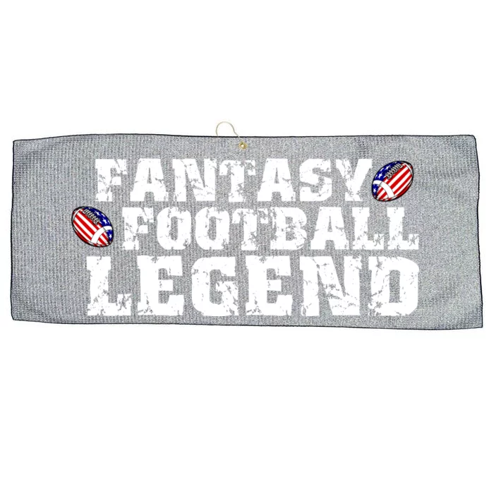 Fantasy Football Legend Large Microfiber Waffle Golf Towel