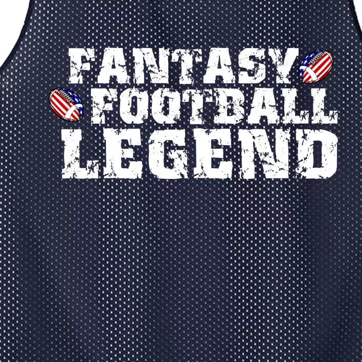 Fantasy Football Legend Mesh Reversible Basketball Jersey Tank