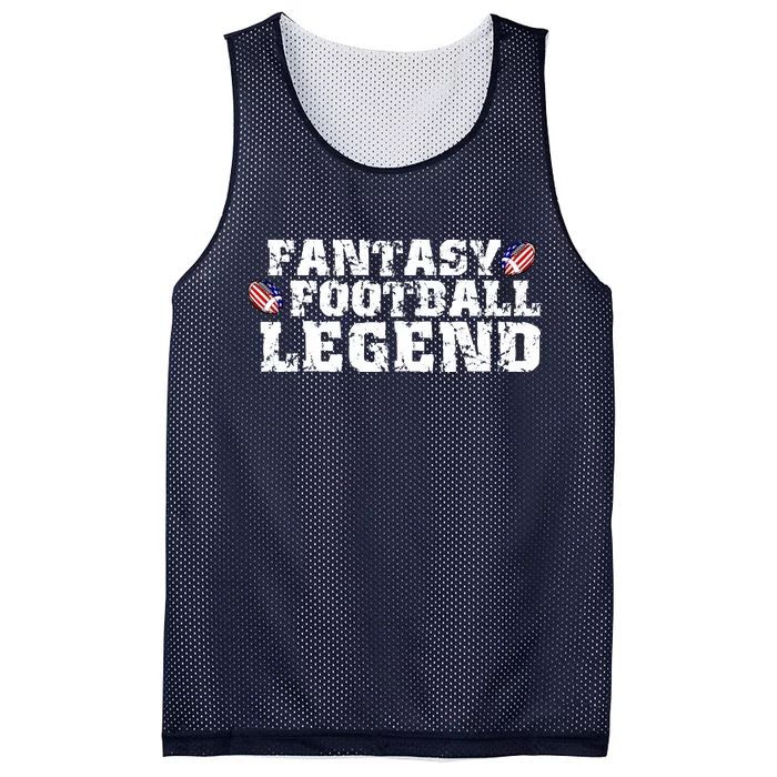 Fantasy Football Legend Mesh Reversible Basketball Jersey Tank