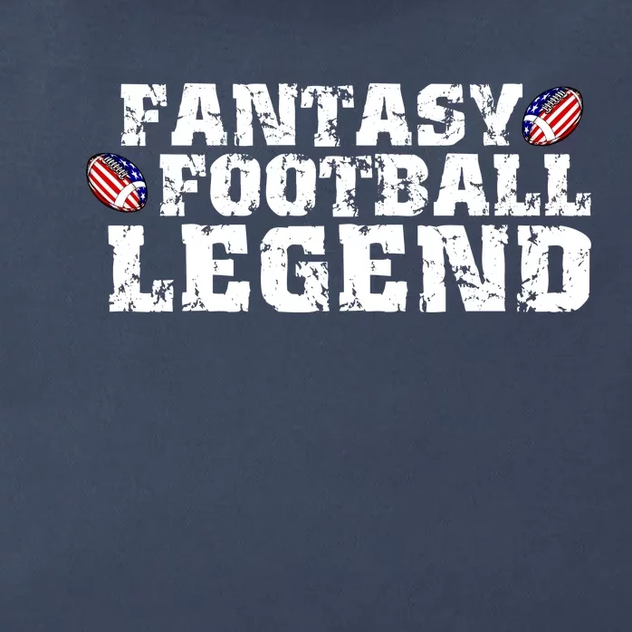 Fantasy Football Legend Zip Tote Bag