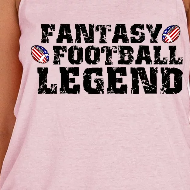 Fantasy Football Legend Women's Knotted Racerback Tank