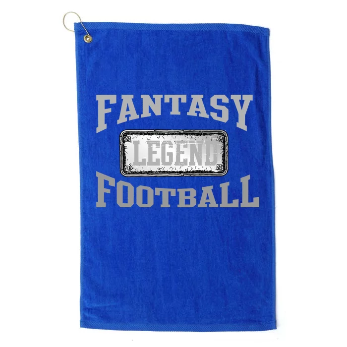 Fantasy Football Team Legends Vintage Platinum Collection Golf Towel