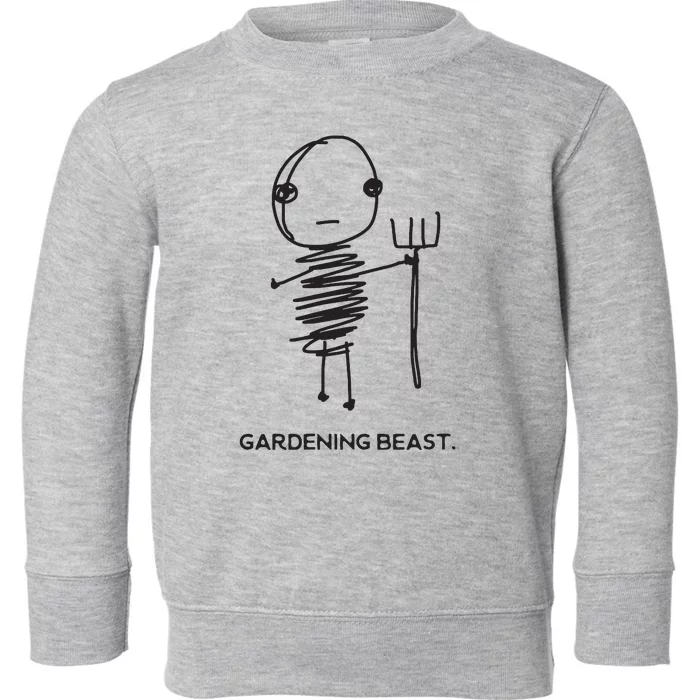 Funny And Odd Gardening For Gardeners And Farmers Toddler Sweatshirt