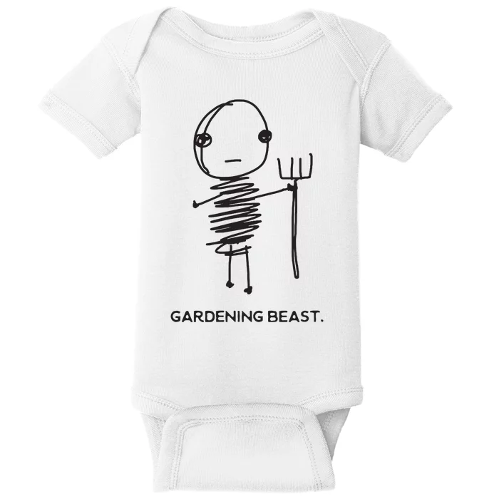 Funny And Odd Gardening For Gardeners And Farmers Baby Bodysuit