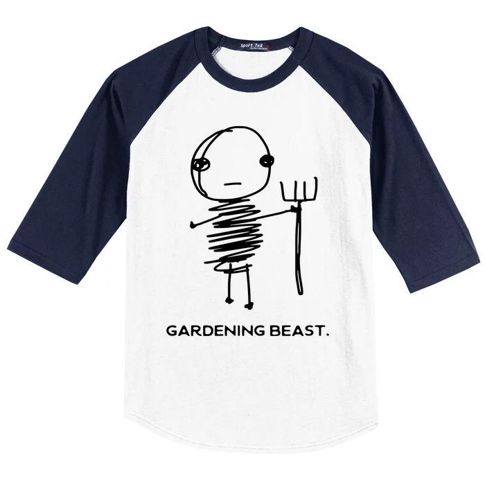 Funny And Odd Gardening For Gardeners And Farmers Baseball Sleeve Shirt