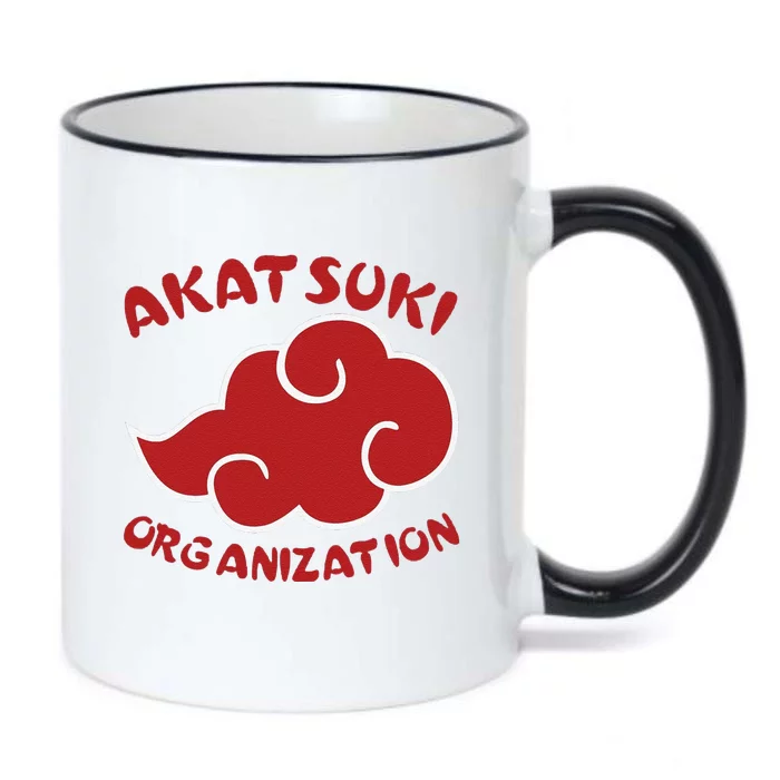 Funny Akatsuki Organization Black Color Changing Mug