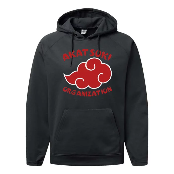 Funny Akatsuki Organization Performance Fleece Hoodie