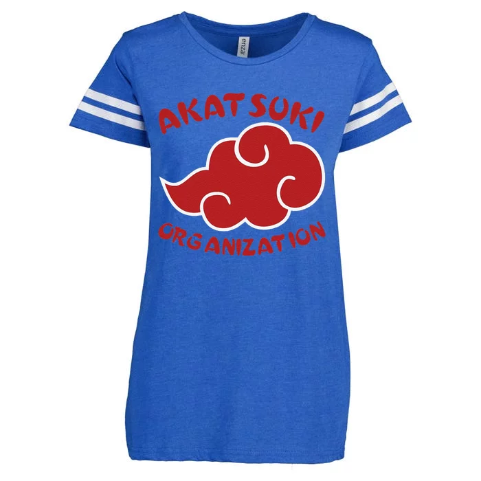 Funny Akatsuki Organization Enza Ladies Jersey Football T-Shirt