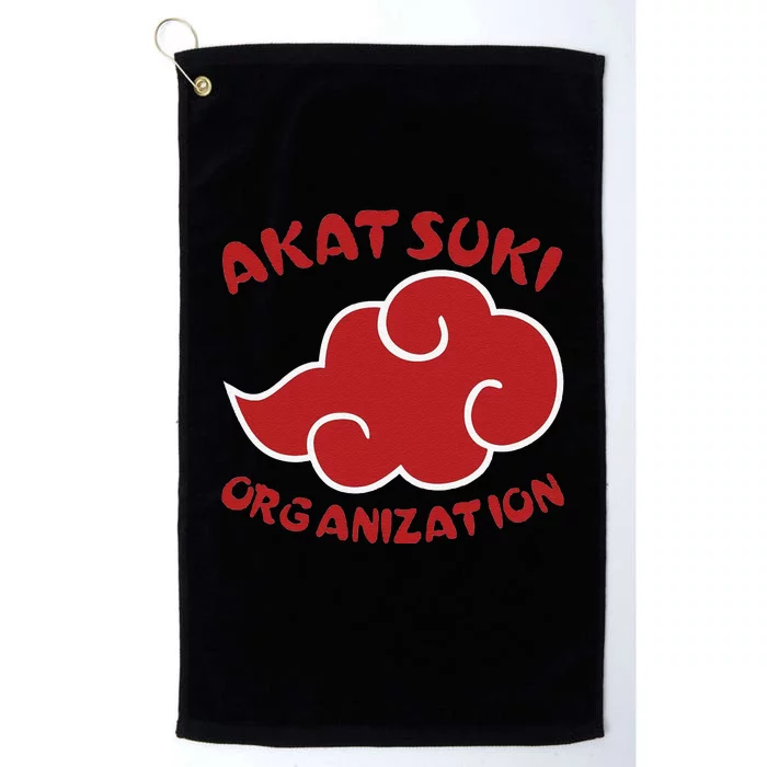 Funny Akatsuki Organization Platinum Collection Golf Towel