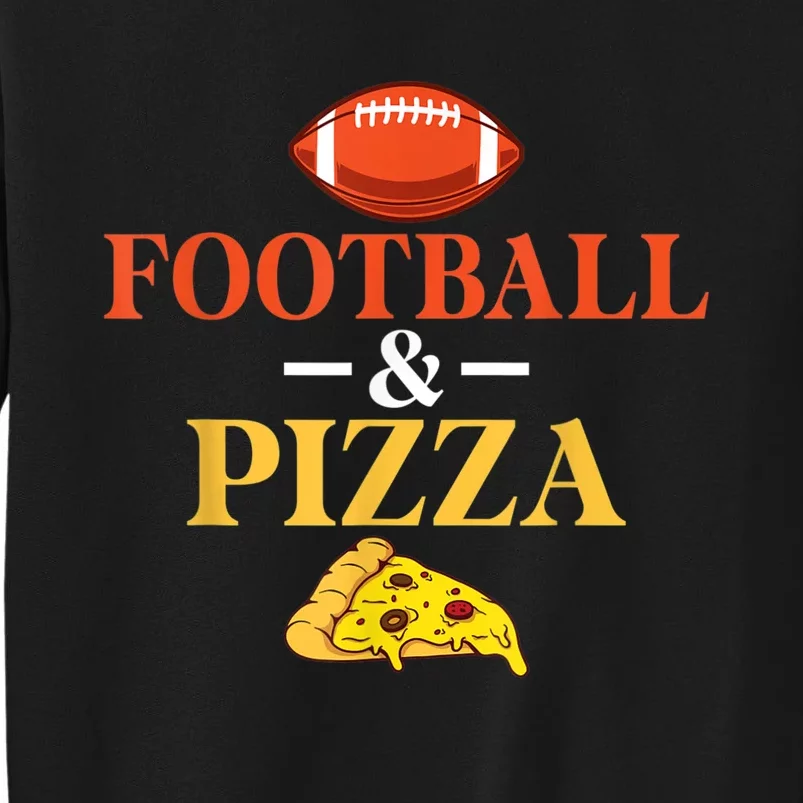 Football And Pizza Lover Footballer Sweatshirt