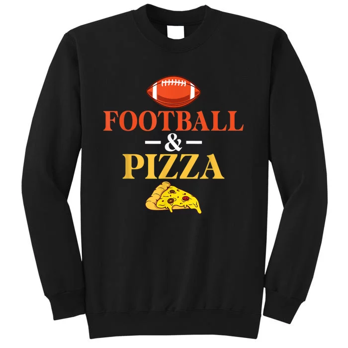 Football And Pizza Lover Footballer Sweatshirt