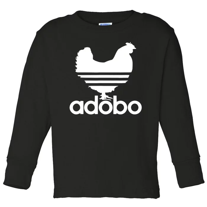 Filipino Adobo Philippines Chicken Farm Girl Men Women Gifts Toddler Long Sleeve Shirt