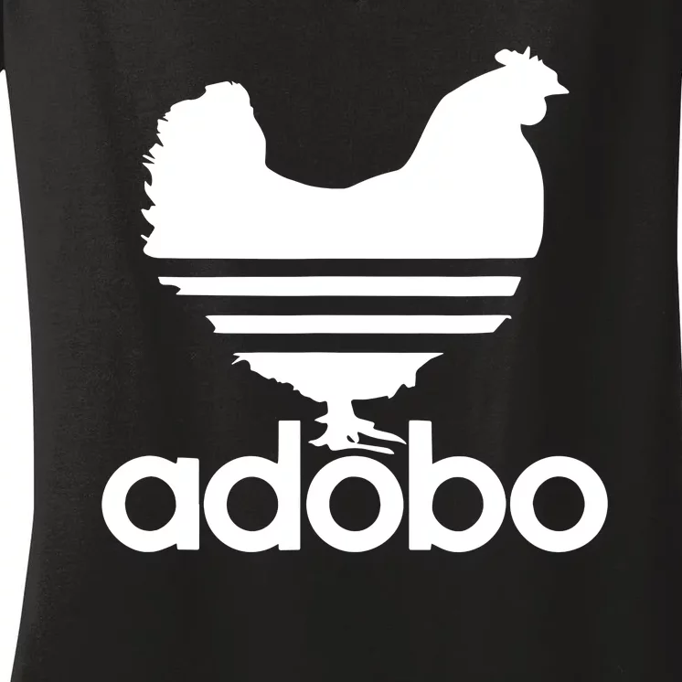 Filipino Adobo Philippines Chicken Farm Girl Men Women Gifts Women's V-Neck T-Shirt