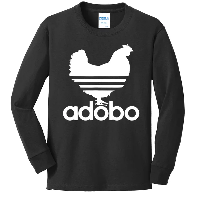 Filipino Adobo Philippines Chicken Farm Girl Men Women Gifts Kids Long Sleeve Shirt