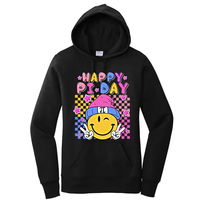 Funny Apple Pi Math Lover Teacher Nerd Geek Happy Pi Day Meaningful Gift Women's Pullover Hoodie