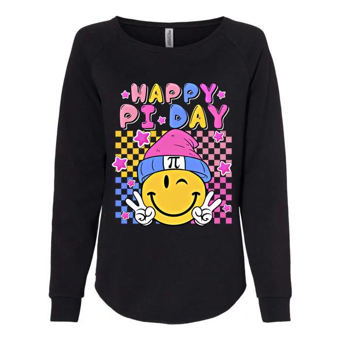 Funny Apple Pi Math Lover Teacher Nerd Geek Happy Pi Day Meaningful Gift Womens California Wash Sweatshirt